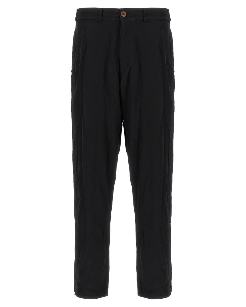 Comme des Garçons Comme des Garcons Hemd zerknitterten Hosen Black