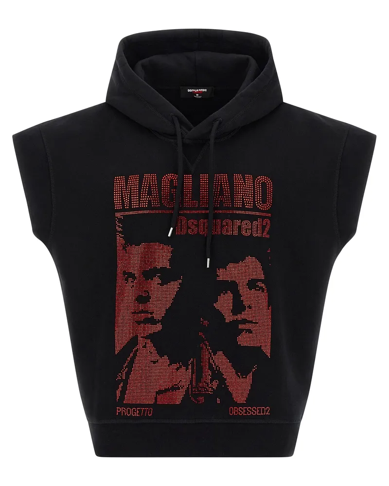 Dsquared2 Magliano x dsquared2 Kapsel Hoodie Black