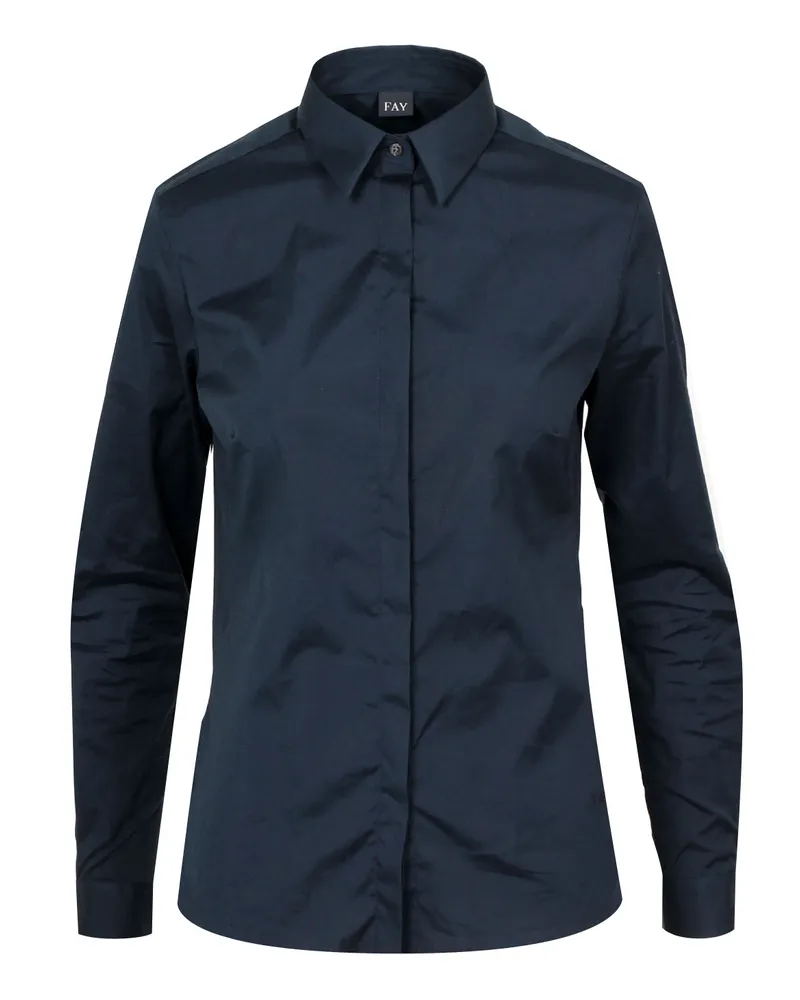 Fay Shirts blau Blue