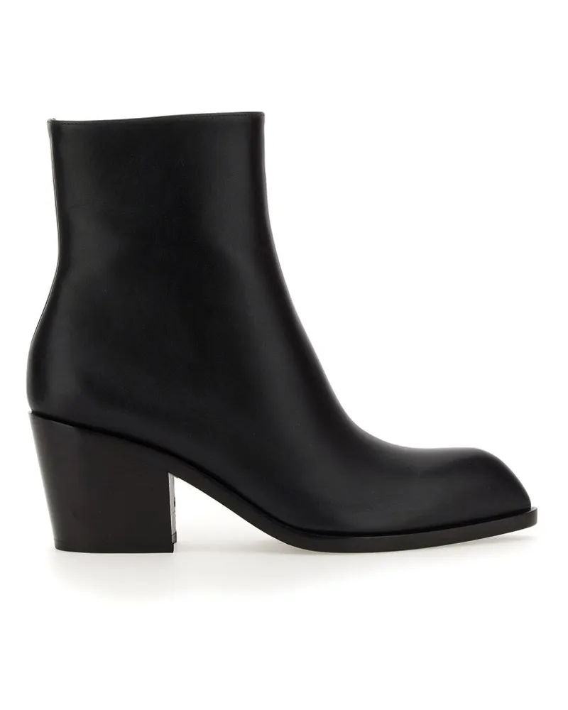 Gianvito Rossi Lederstiefel Black