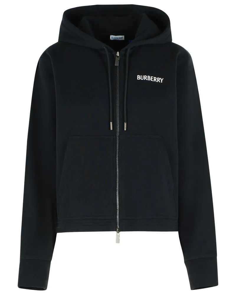 Burberry Schwarzes -Sweatshirt „Harper“ aus Baumwolle Black