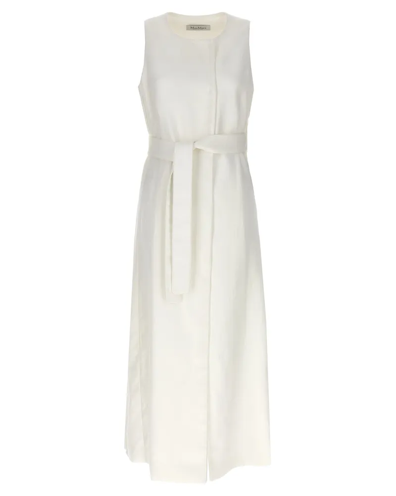 Max Mara Aureo' Maxi -Weste White