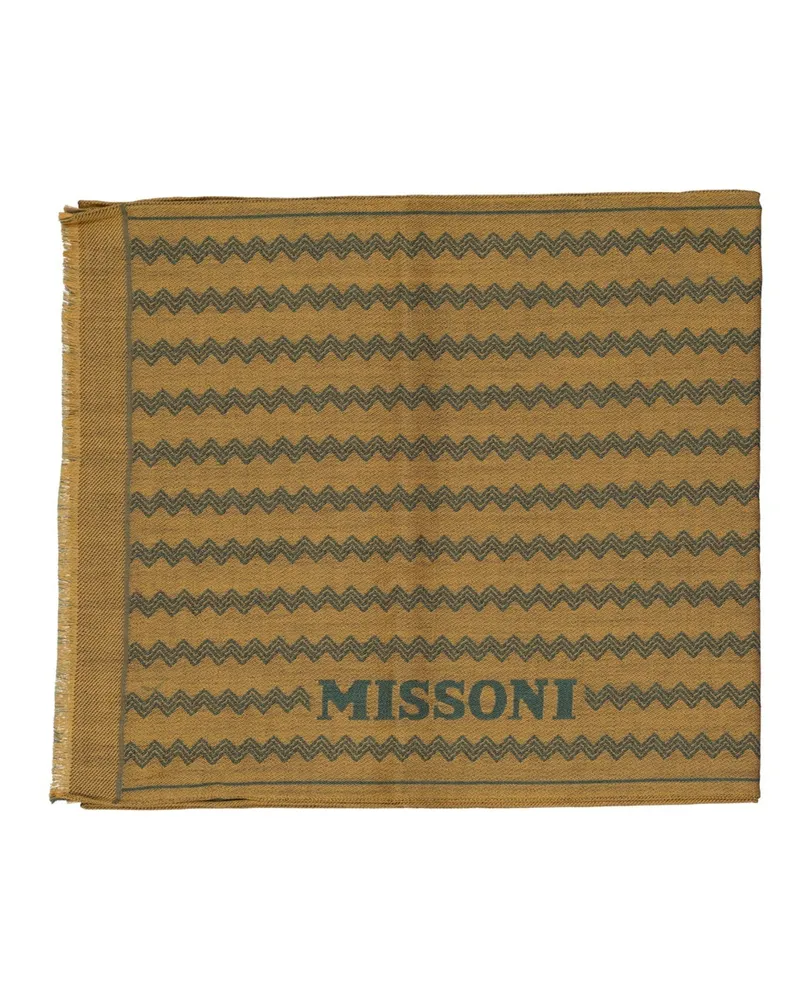 Missoni Missoni Wollschal Yellow