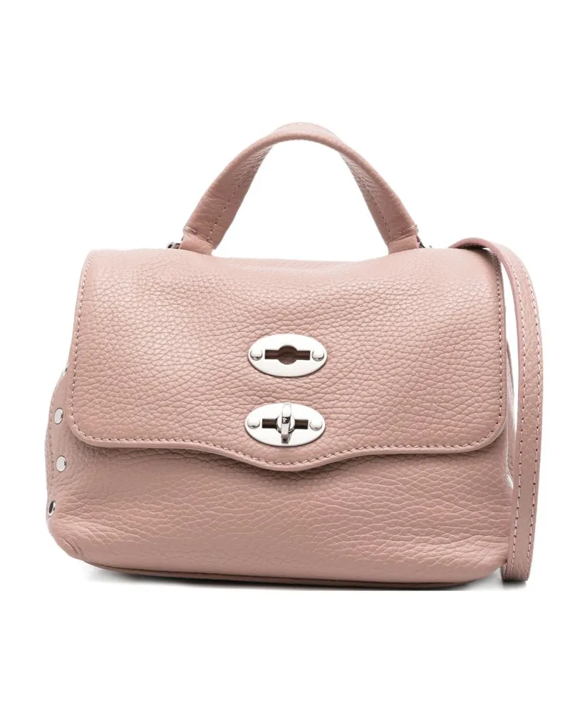 Zanellato Postina täglich Baby Lederhandtasche Pink
