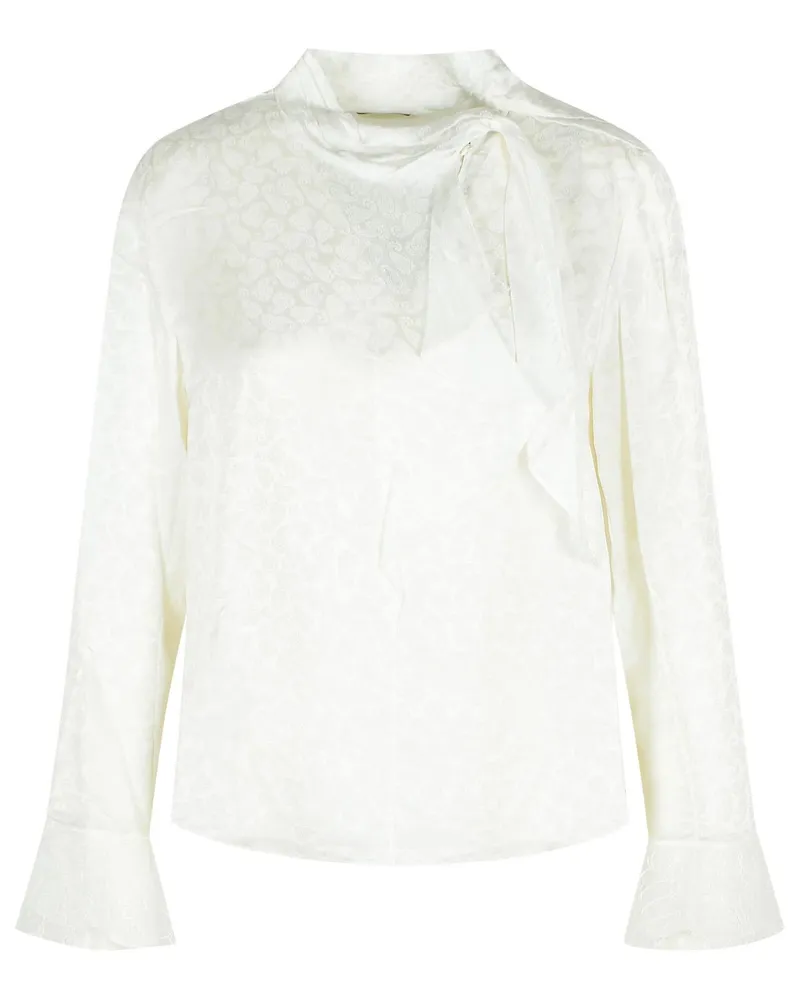 Isabel Marant Raphaella Bluse in Seide und weißem Viskose White