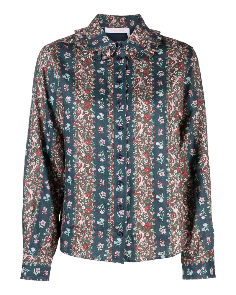 See by Chloé Siehe von Chloe See von Chloe Prined Shirt Mehrfarbig