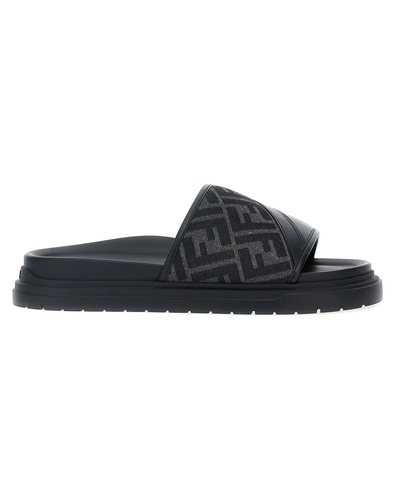 Fendi fendi diagonale' Sandalen Black