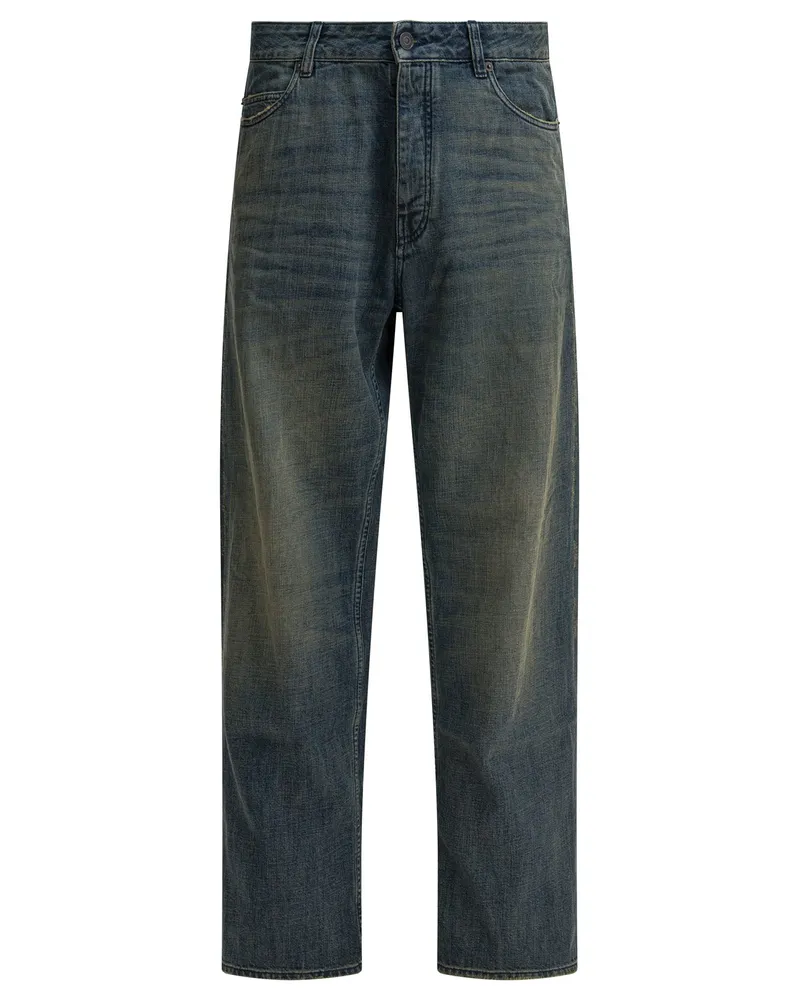 Balenciaga Relaxed Fit“-Jeans Blue