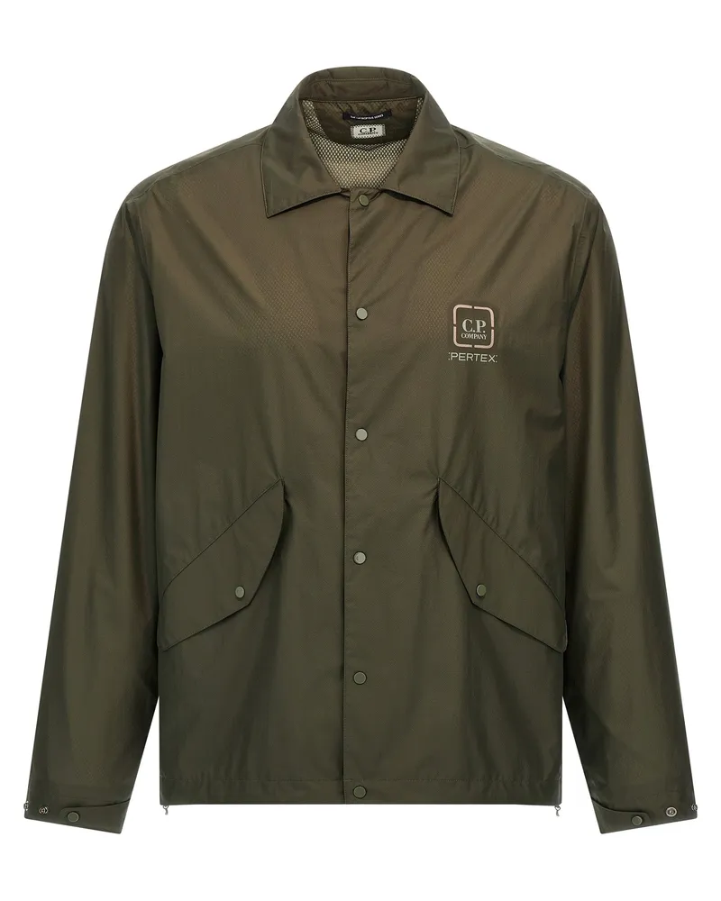 C.P. Company C.P. Firma 'The Metropolis Series' Overshirt Green