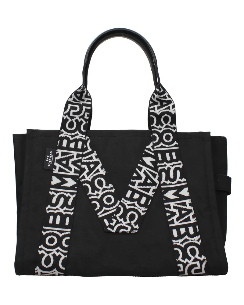 Marc Jacobs Damens Umhängetaschen Stoff Schwarz -