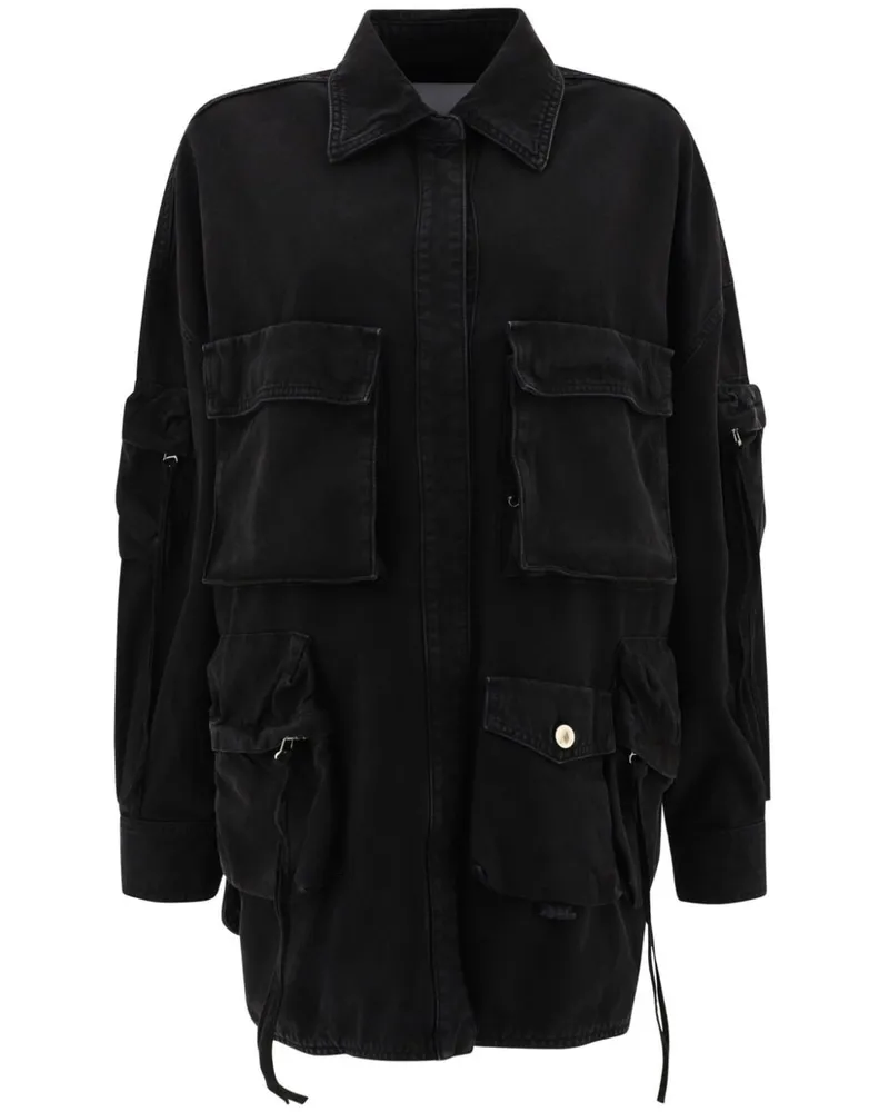ATTICO Die Attico Fern Jeansjacke Black