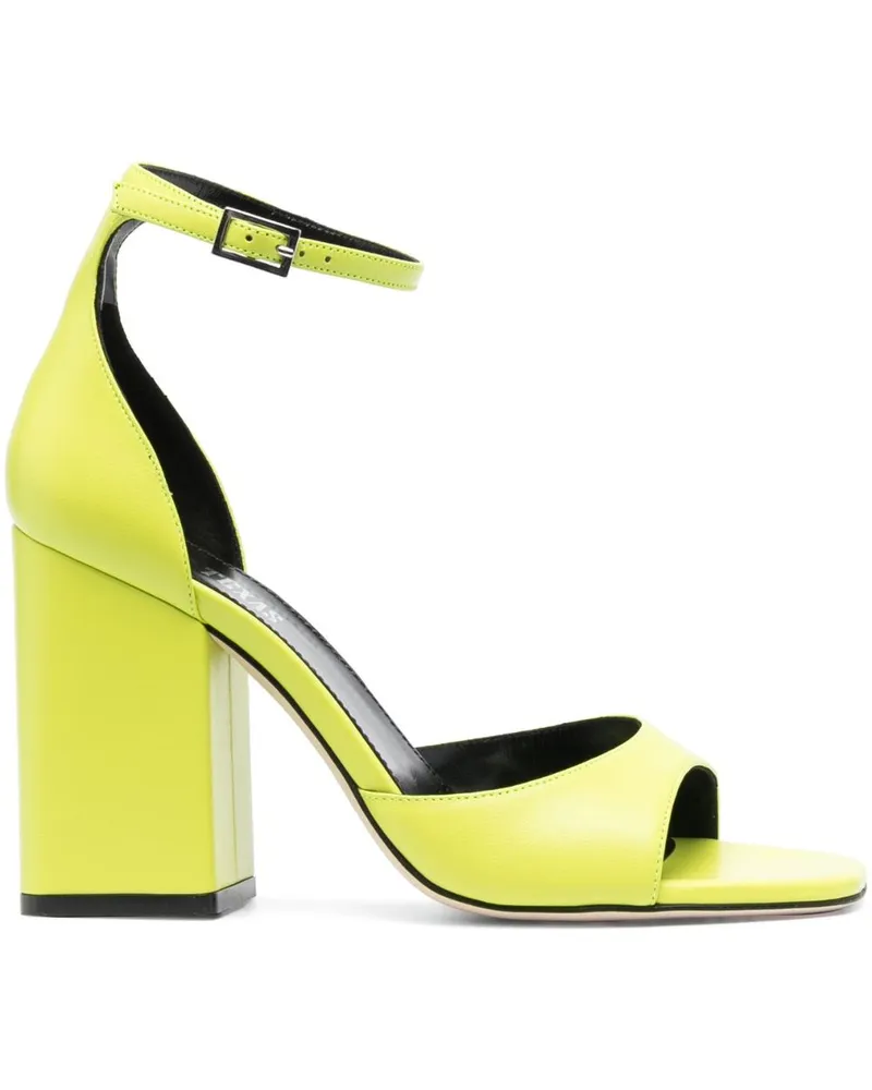 Paris Texas Fiona Lederferse Sandalen Green