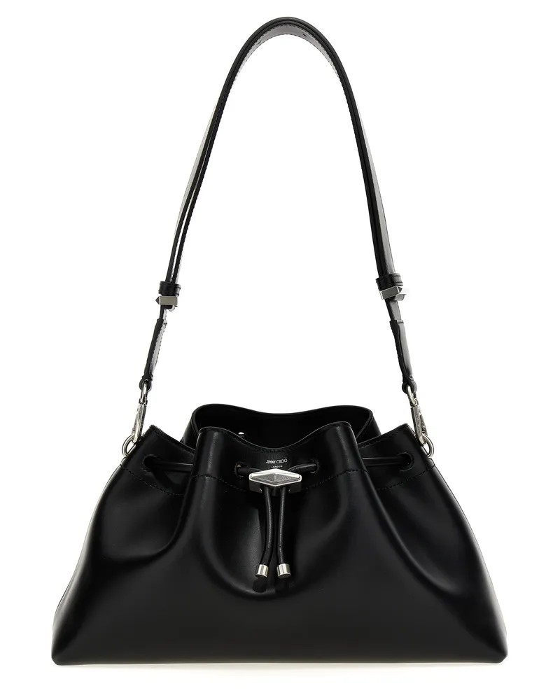 Jimmy Choo Cinch M' Schultertasche Schwarz