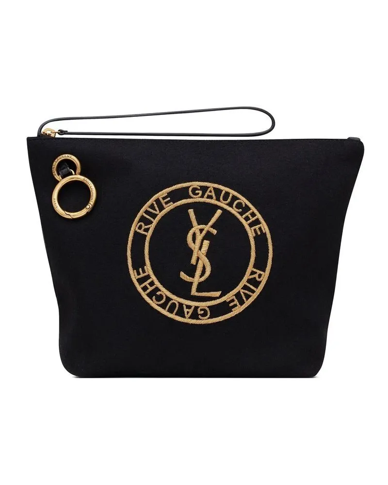 Saint Laurent Pochette Rive Gauche Black
