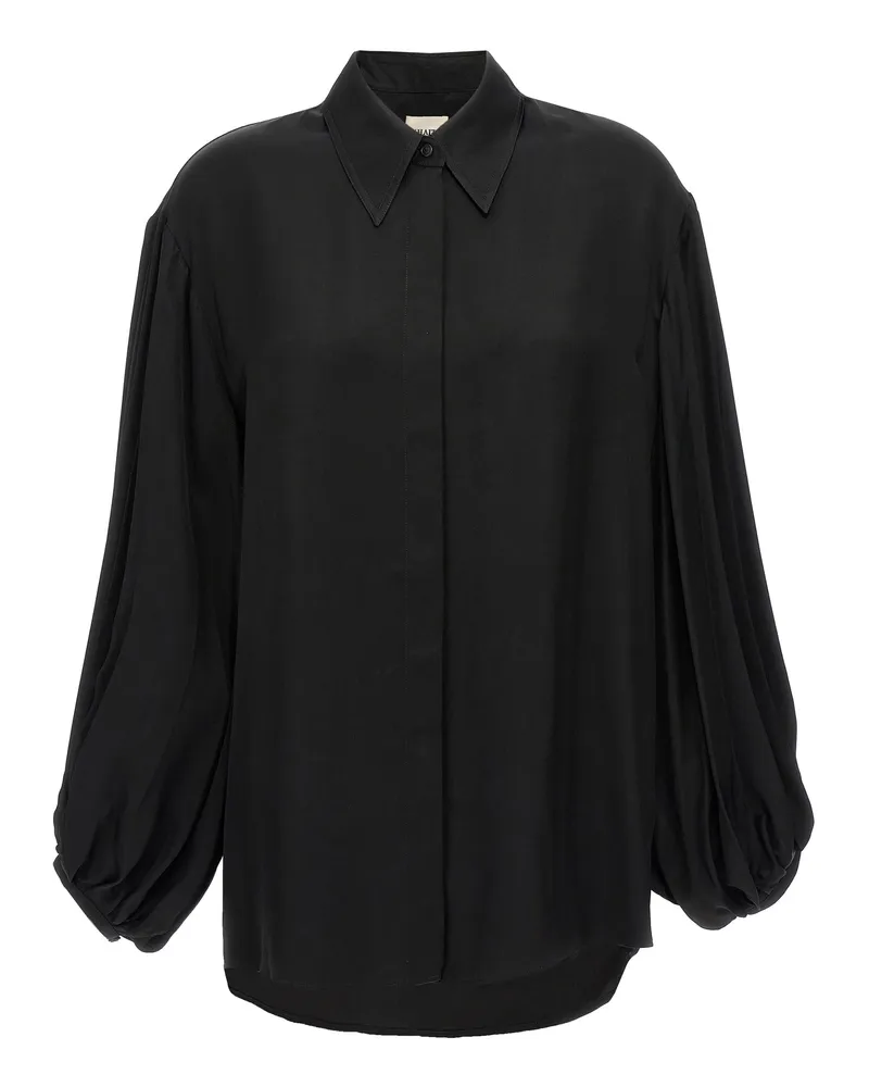 KHAITE Bam' Hemd Black