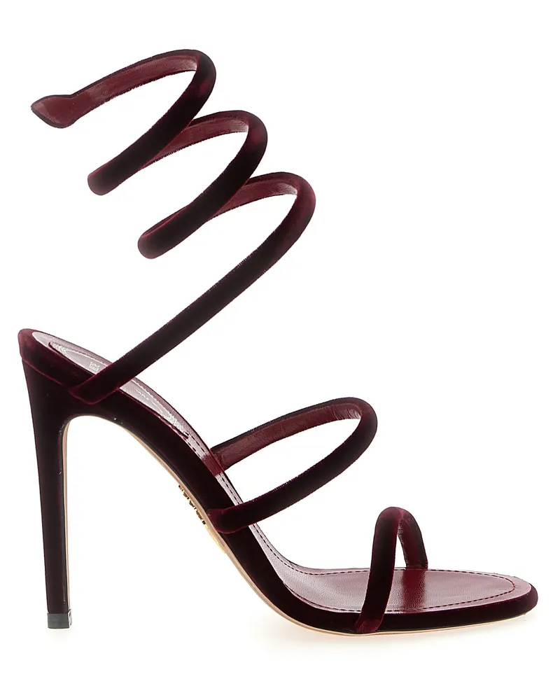 René Caovilla Cleo' Sandalen Bordeaux