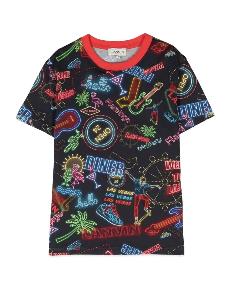 Lanvin T -Shirt MC Las Vegas Multicolour