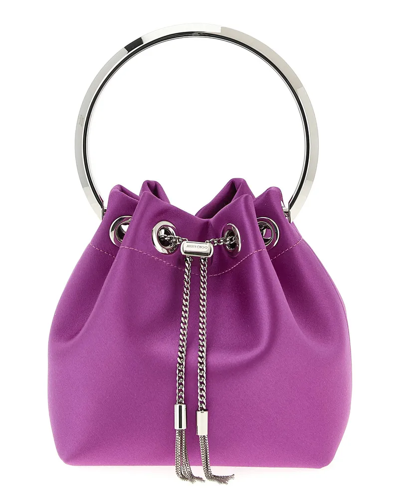 Jimmy Choo Bon Bon' Handtasche Fuchsia