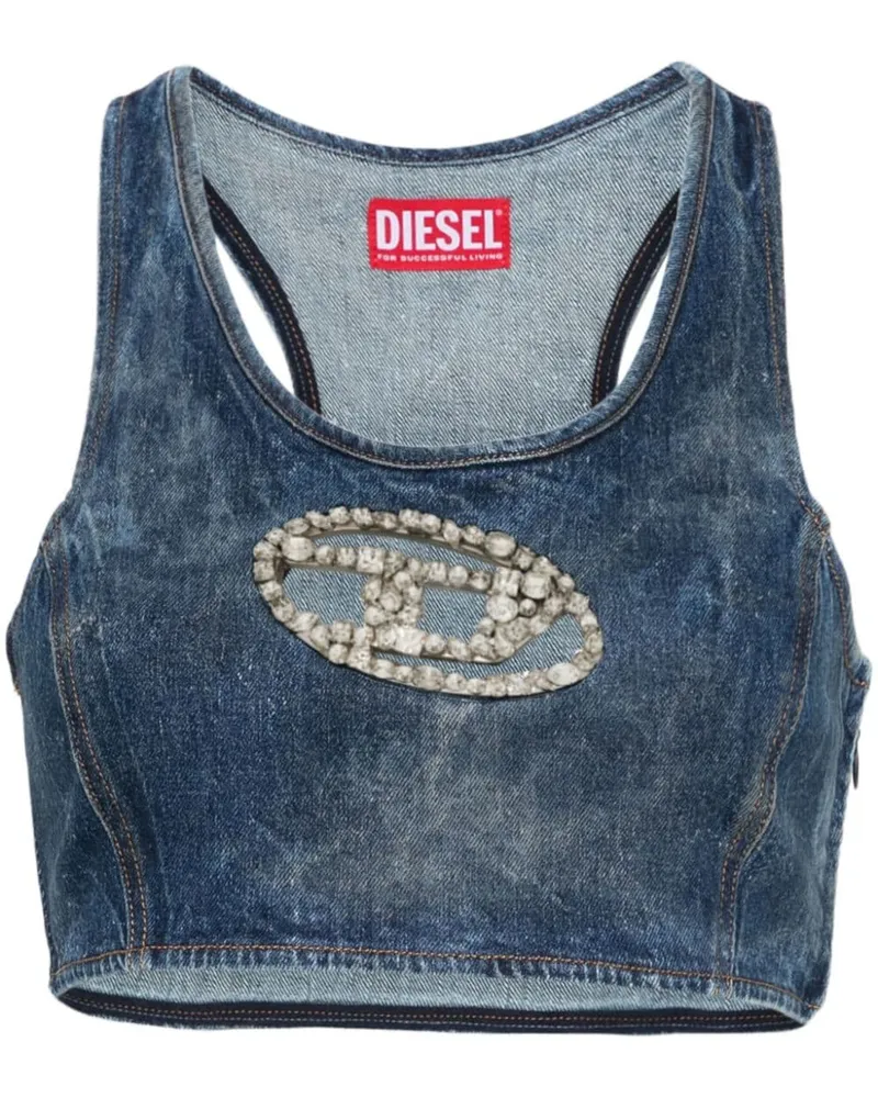 Diesel Top mit Dekoration Blue