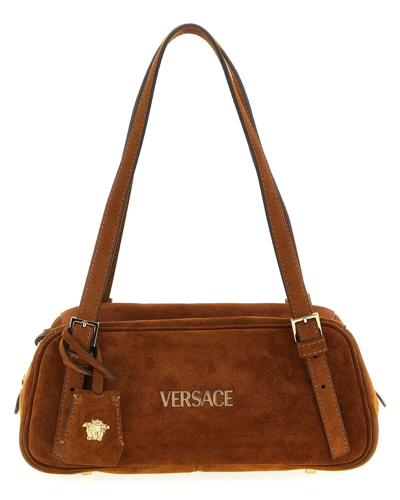 Versace Versace Tag“ Umhängetasche Brown
