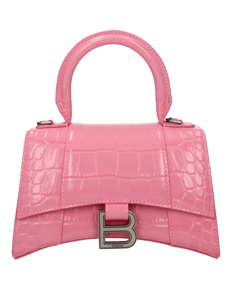 Balenciaga Damens Handtaschen Rosa Leder/Blassrosa -