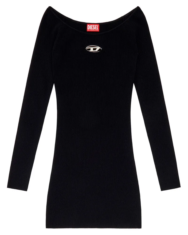 Diesel M Vera kurz geripptes Kleid 9xx