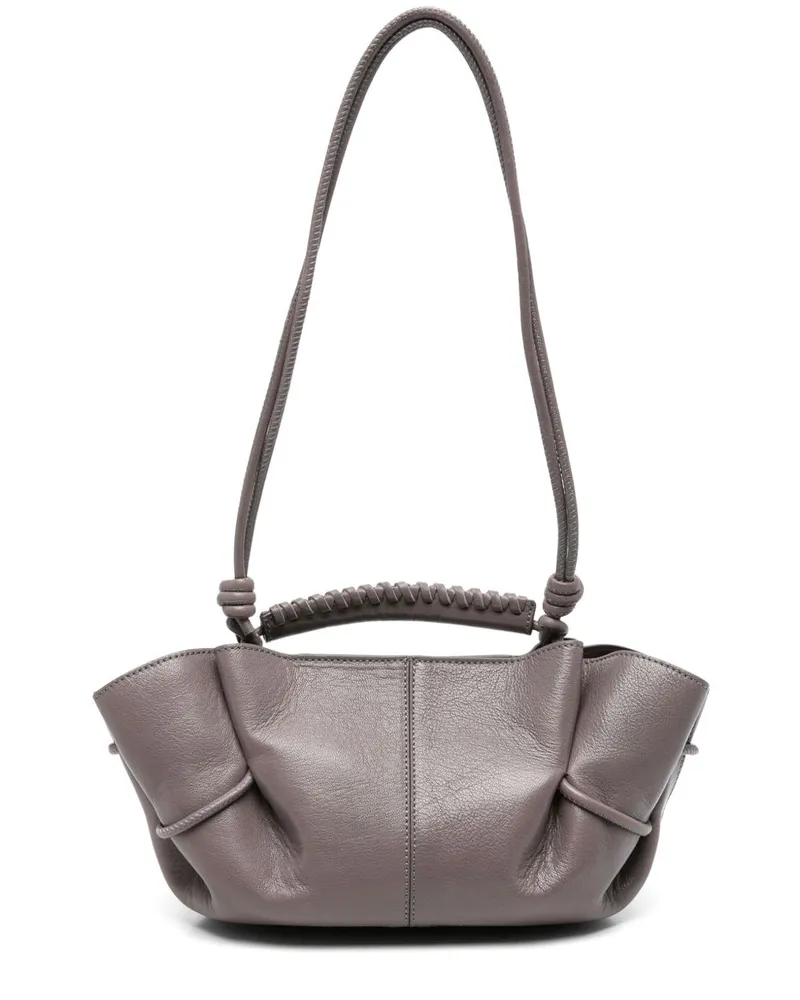 HEREU Hieru Arta Mini Lederhandtasche Grey
