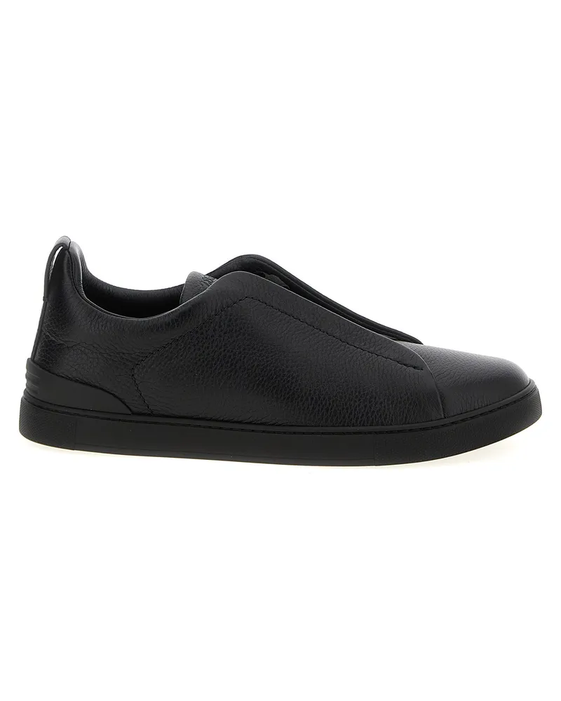 Ermenegildo Zegna Triple Stitch' Sneakers Black