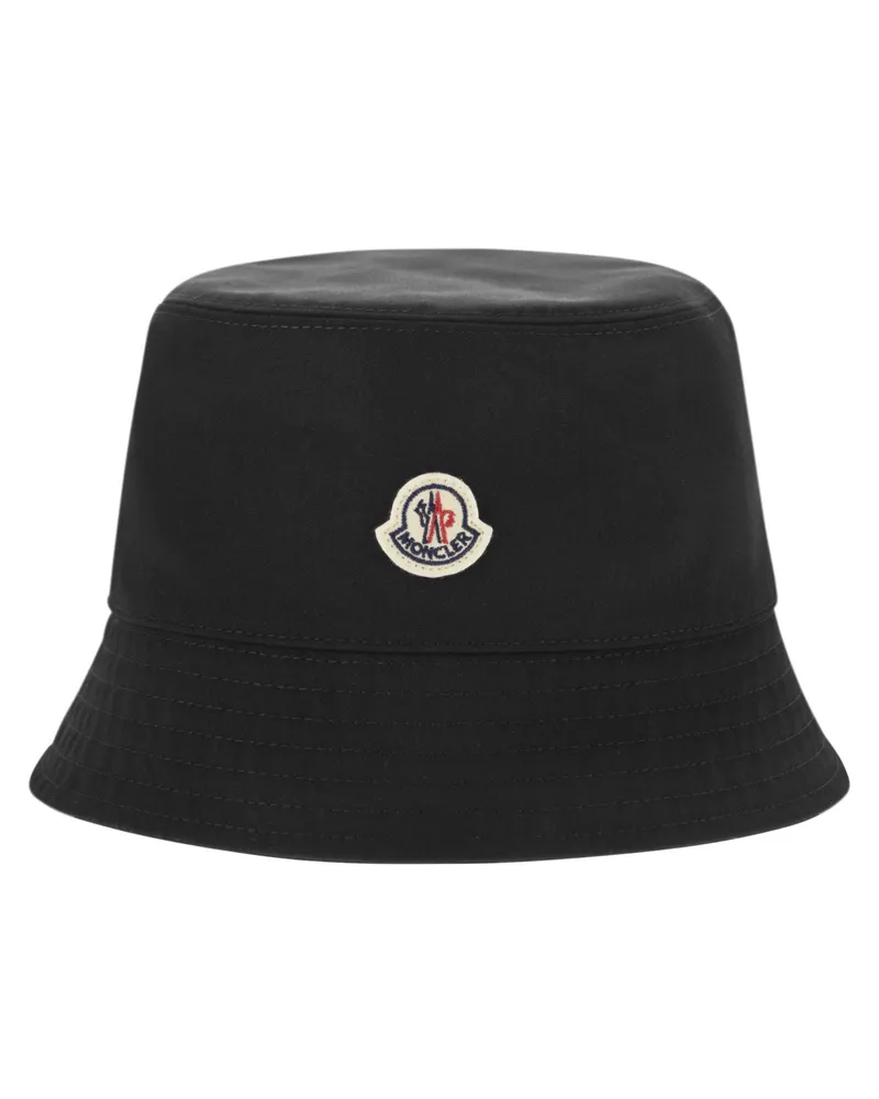 Moncler Baumwollschaufelhut Black