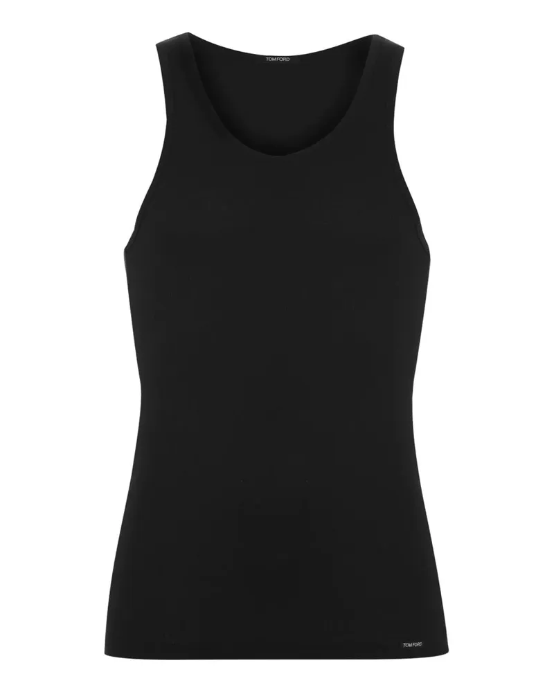 Tom Ford Tanktop mit Logo Black
