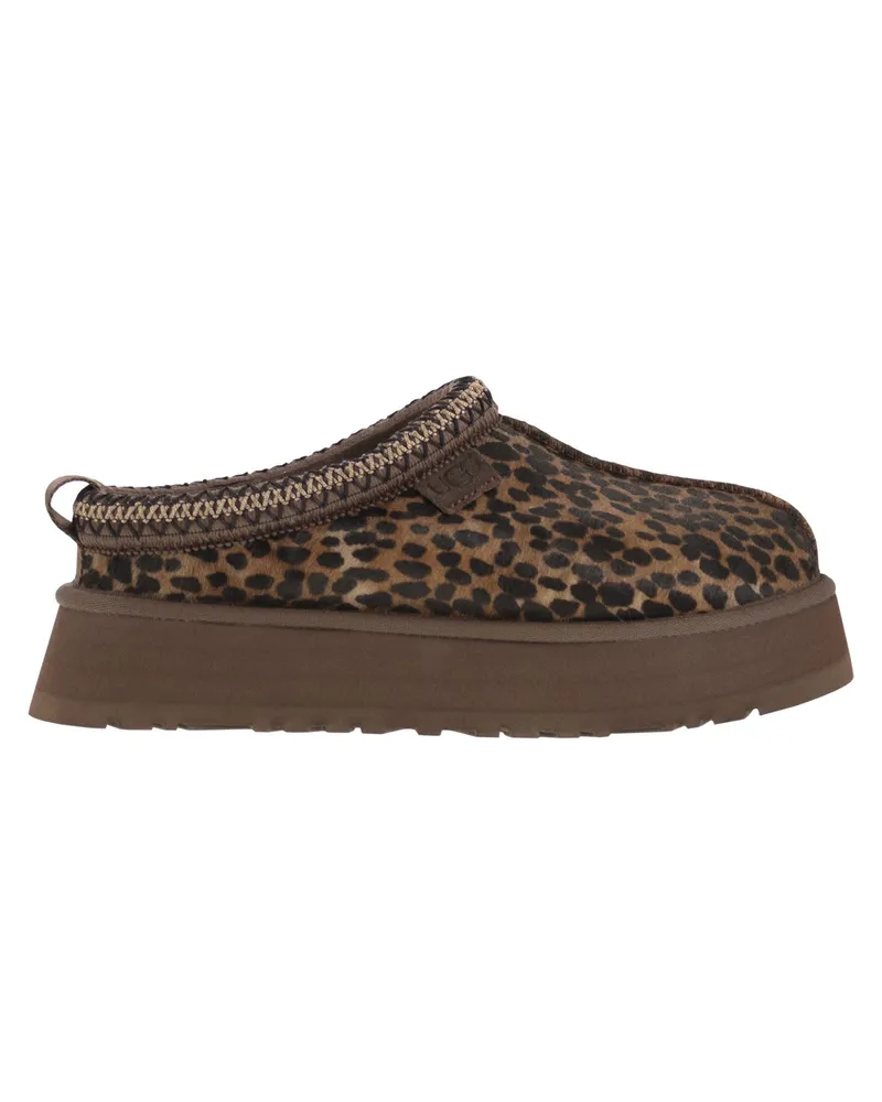 UGG Tazz Caspian Wildleder-Hausschuhe Brown