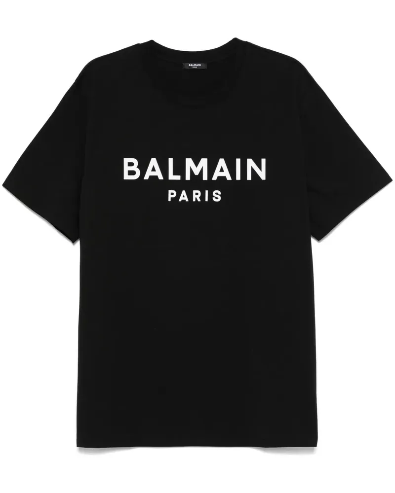 Balmain T -Shirt mit Druck Gab