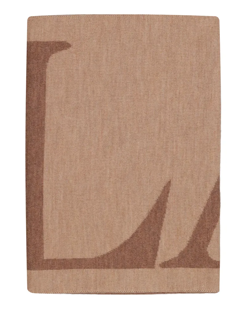 Lanvin Schals Kamel Camel
