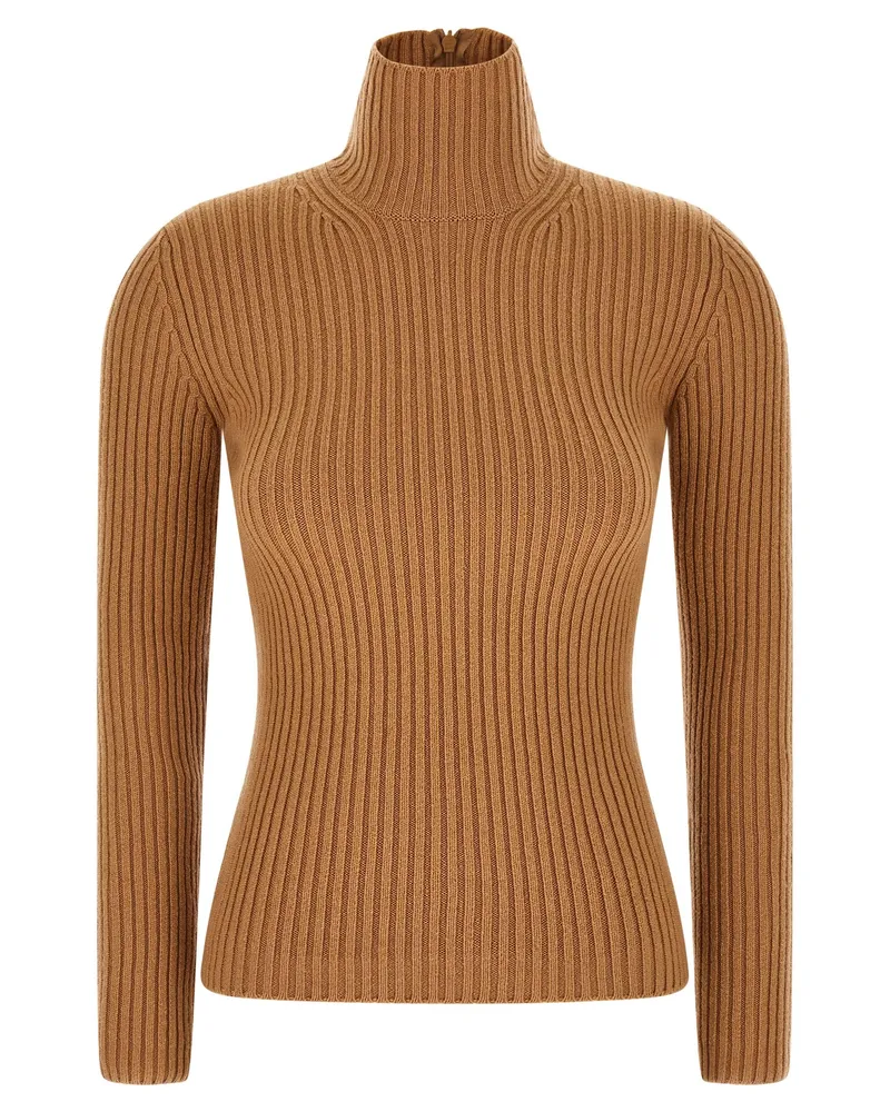 Max Mara Rollkragenpullover 'Aral1234' von Beige