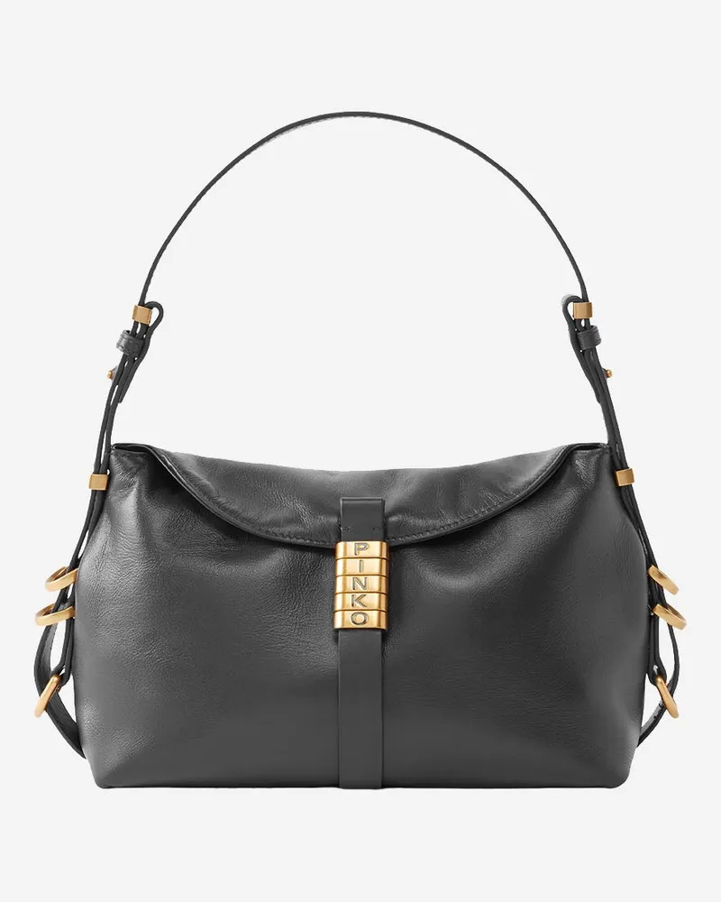 Pinko Satteltasche Baguette Umhängetasche Black
