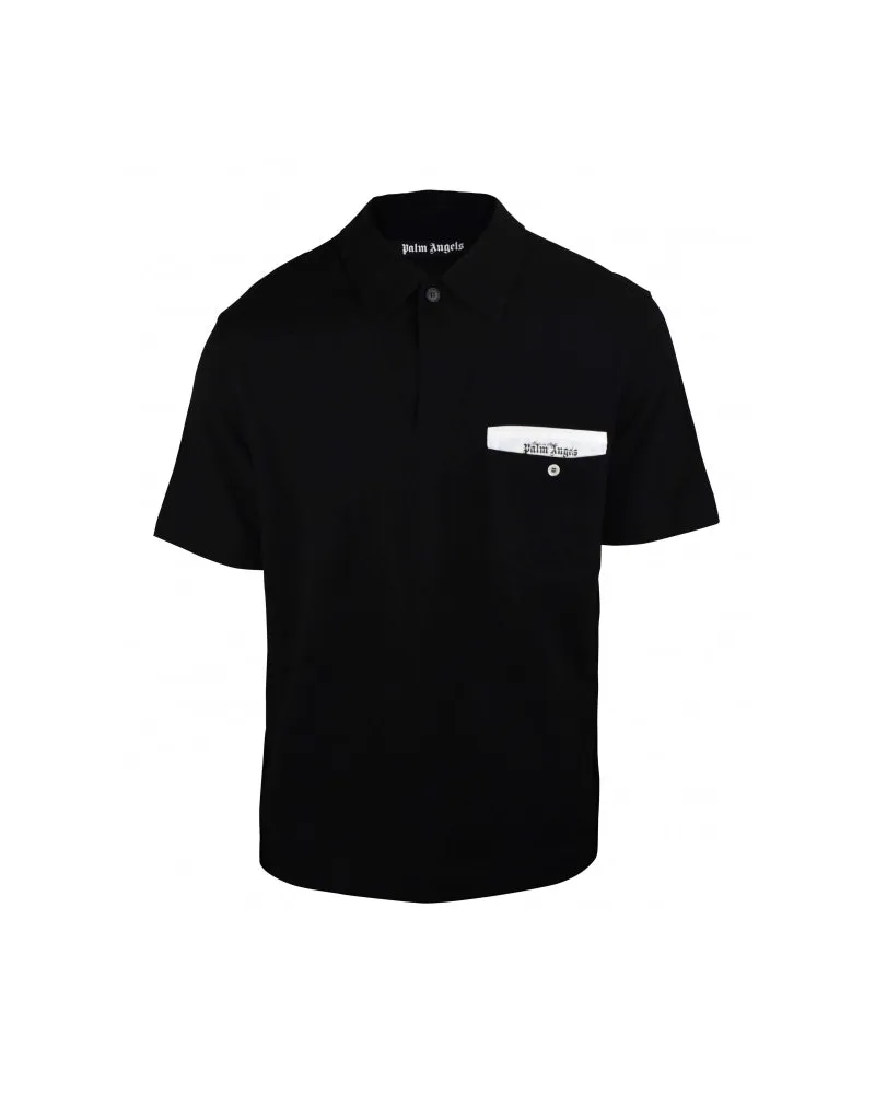 Palm Angels Polo Black