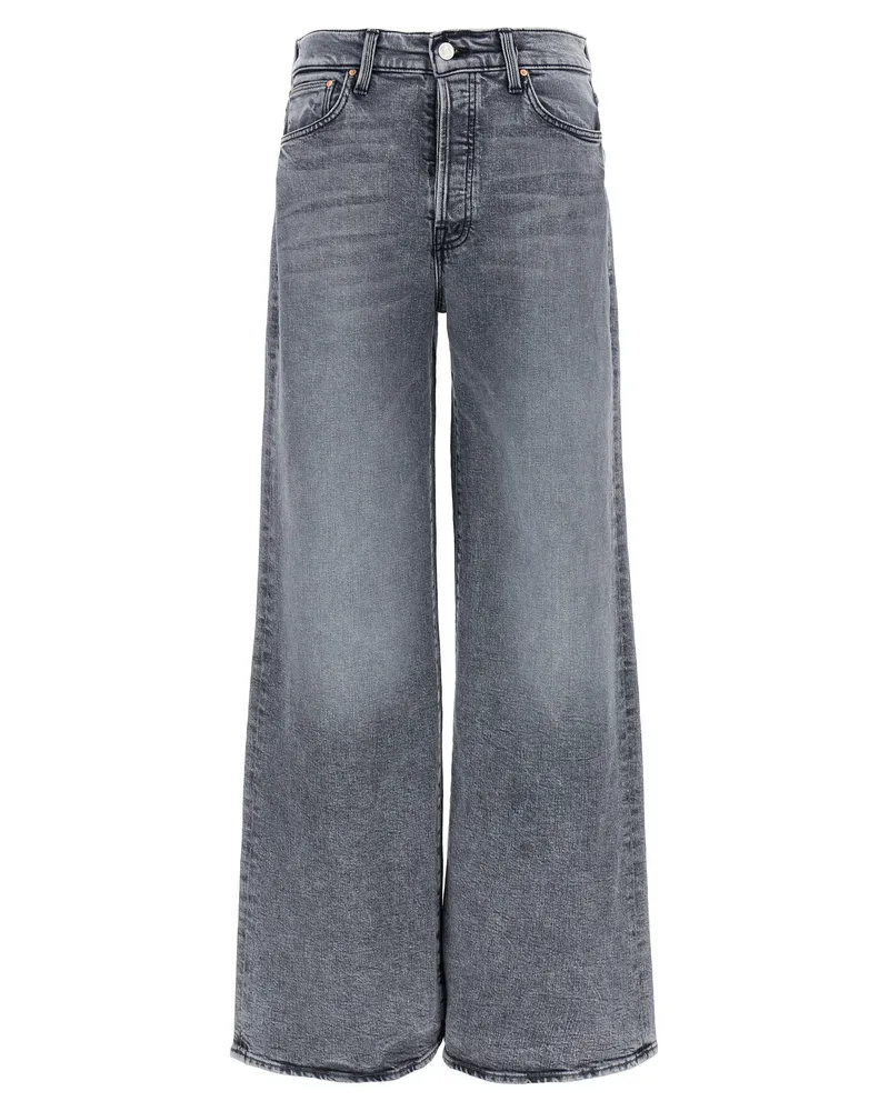 Mother Mutter 'The Ditcher Roller Sneak' Jeans Gray