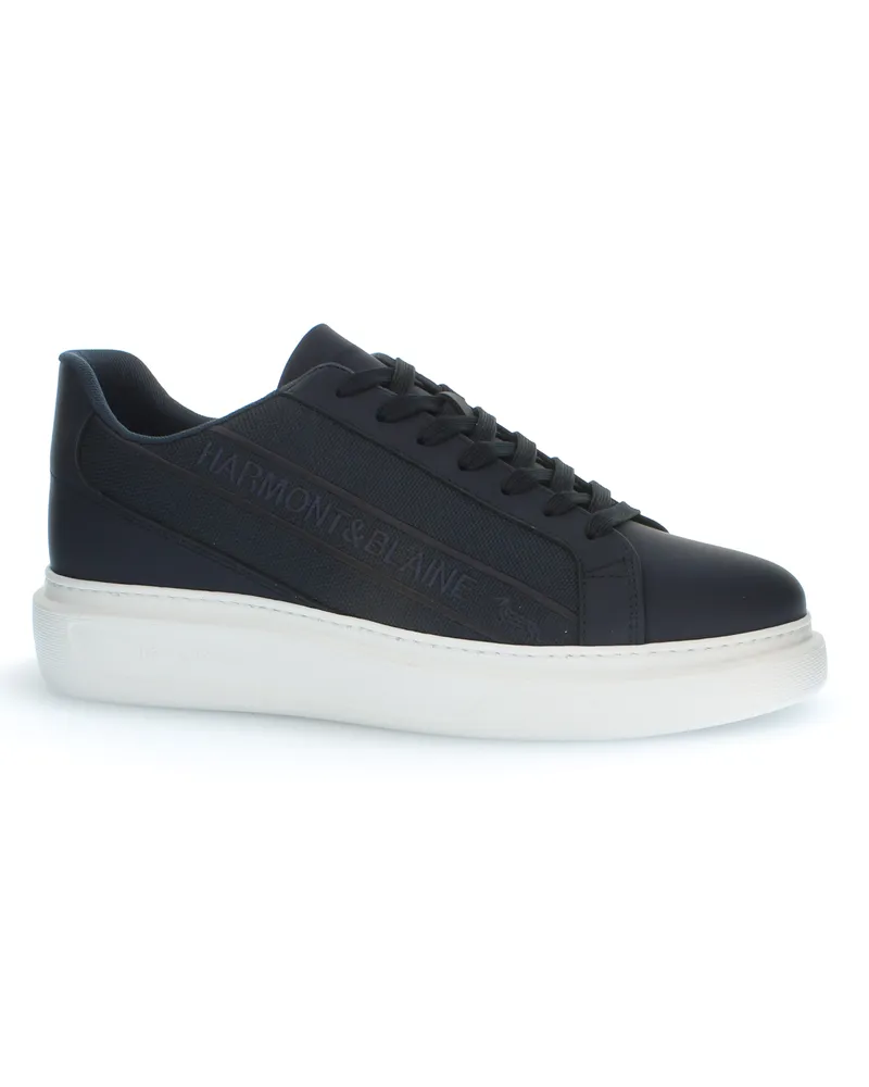 Harmont & Blaine Calf Gum Sneaker Blue