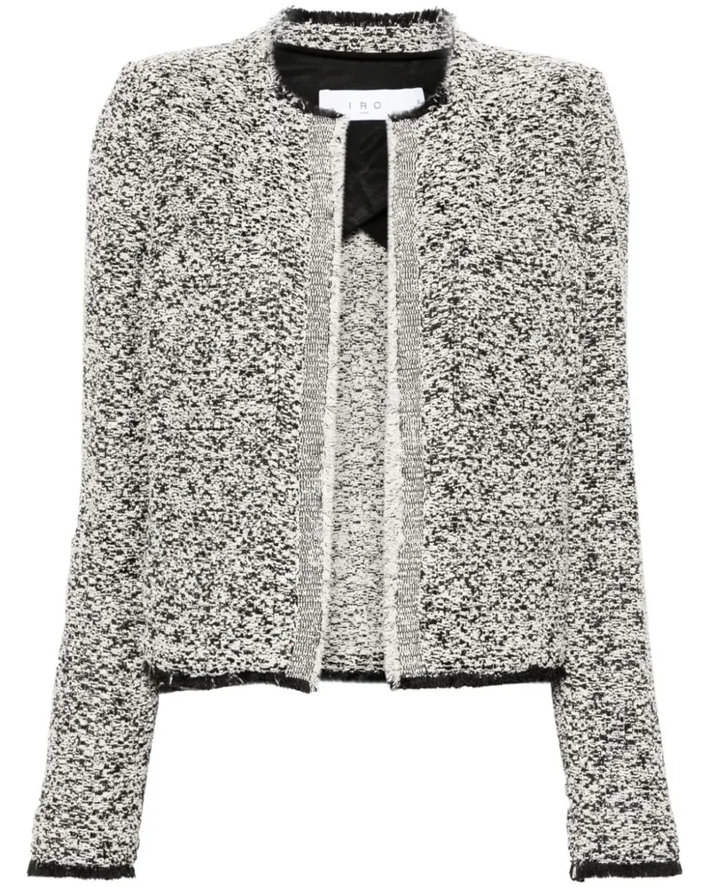 IRO Hazela Baumwollmischjacke Black