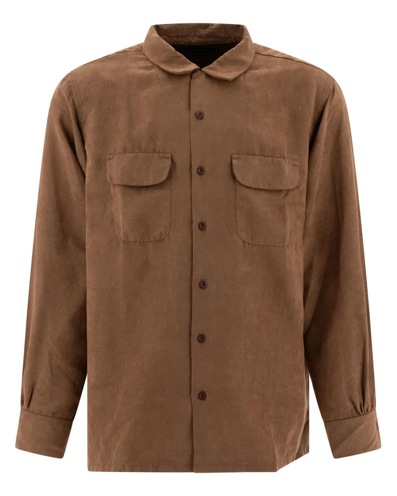 Engineered Garments Technische Kleidungsstücke "Klassiker" Hemd Brown