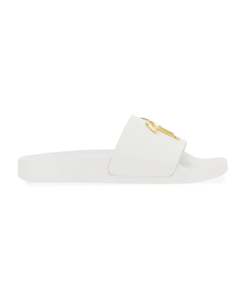 Giuseppe Zanotti Sandale Slide Brett White