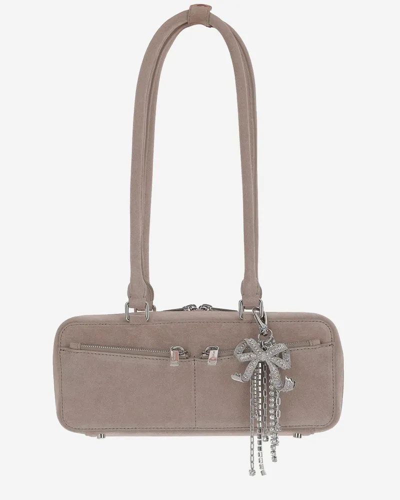 Self-Portrait Selbstporträt Wildleder Baguette Grey