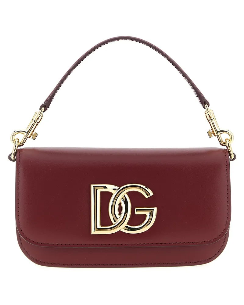 Dolce & Gabbana 3.5' Handtasche Bordeaux