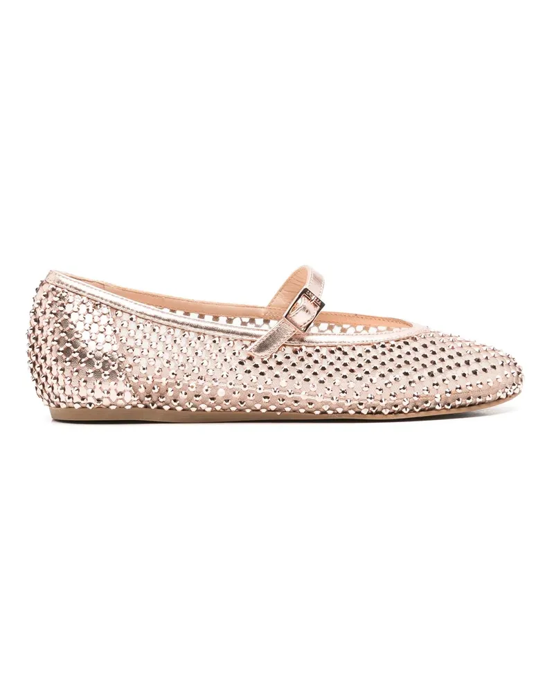 Le Silla flache Schuhe Oro