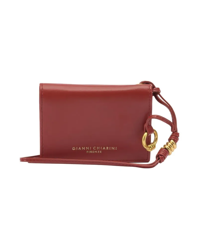 Gianni Chiarini Geldbörsen und Kartenetuis Red