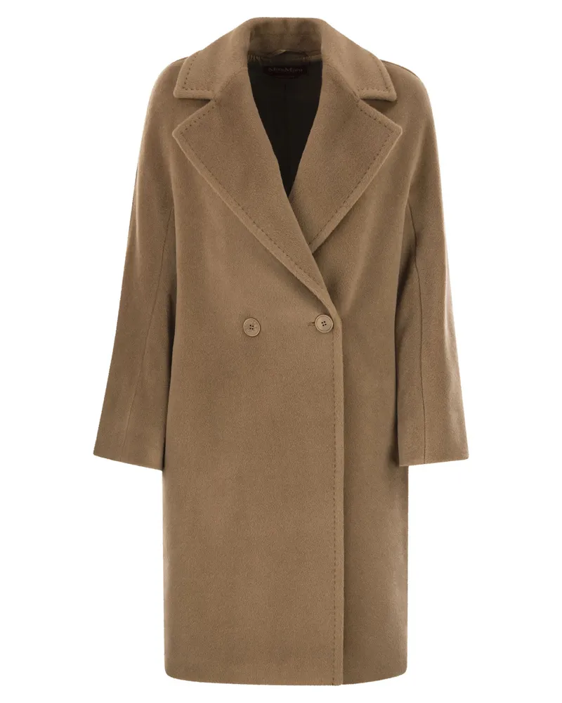 Max Mara Tokio Alpaka- und Schurwollmantel Camel