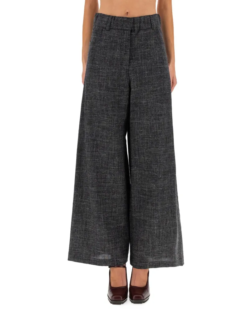 ALYSI breite Hose "Grit Grey