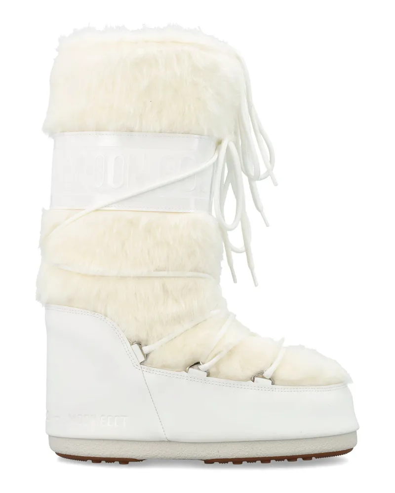 Moon Boot Mondstuhl flache Schuhe weiß White