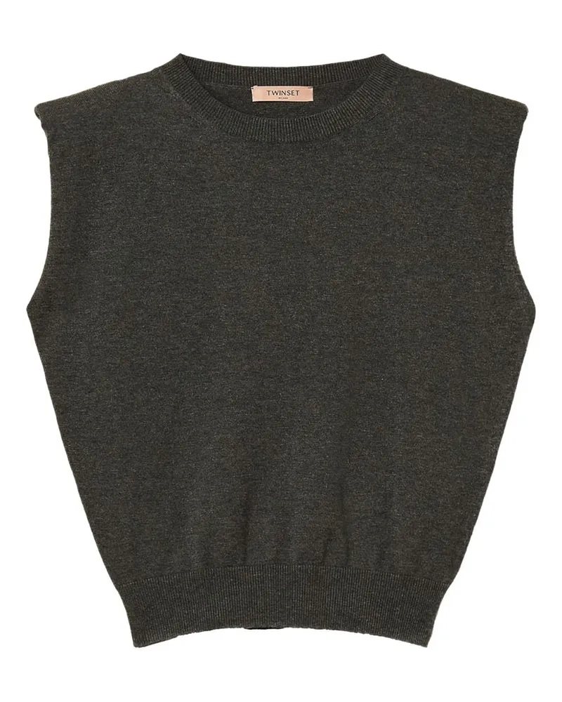 Twin-Set Zwillings -Set -Jacken grau Grey