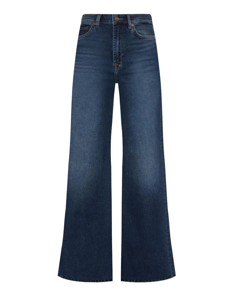 7 for all mankind 7 für alle Menschheit Jeans blau Blue